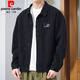 
Pierre cardin jacket men's spring and autumn 2025 new shirt lapel autumn men's work jacket early autumn jacket top upgraded version K12806 black 4XL recommended 168-190Jin [Jin equals 0.5 kg]