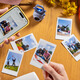 Fuji (FUJIFILM) genuine mini three-inch photo paper mini SE/12/41/99/liplay/evo/link3/7+/7sc/9/11/25/90 instant camera printer photo paper, 20 white edges + happy photo album + photo album + storage box * 2 + border sticker * 2
