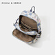 Cinvaikrose Site officiel Small C / K Bags Bags Women's Bag Schoolbag Women's 2025 Nouveau sac à dos léger voyage grande capacité Sac à dos Blue Plaid