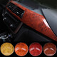 CAR CAMBIO DE COLOR DE COLOR DE CAR IMITA IMITA MADERA SUBFACE Película Glosswood Sandalwood Peach Wood Control Central Instrumento Modificación de la mesa de la mesa 1396 Subface Wood 1.24*1 metro