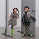 Jnby by JNBY New Jiangnan Buyi Children's Shirt 25 Spring Boys and Girls 1P1210980 960/denim medium gray 120cm