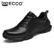 DQGECCO ZAPATOS HOMBRES Summer 25 Genuine Leather hueco de cuero transpirable zapatos de cuero de cuero negocios clásico para caminar negro 45