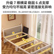 折叠床办公室午休午睡床家用客厅卧室单人床医院陪护床出租屋软床 75CM 双折 便携家用