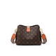 
CALVIAKRIM International Light Luxury Brand 2025 New Fashion Women's Crossbody Bag Large Capacity Versatile Shoulder Bag Bucket Bag Coffee Color