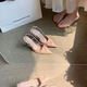
Feiyao 6cm nude high-heeled sandals for women, summer wedding shoes, versatile skirt, high-end and atmospheric 37 high-heeled sandals-nude 6cm