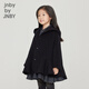 Jnby by JNBY New model Jiangnan Buyi children's winter woolen coat 1N0810380 001 black 110cm