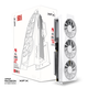 XFX (XFX) AMD RADEON RX 9070 GRE OC Phoenix Nirvana 12 Go Blanc Nouveau design de jeu E-Sports Ordinateur de bureau d'apprentissage intelligent Carte graphique indépendante RX 9070 GRE OC Phoenix Nirvana Blanc