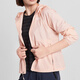 Die nördliche Face Outdoor Winddosiger wasserdichte Kapuzenjacke Frauen rosa Pink S