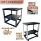 9U12U Einfacher Kabinett Open 19-Zoll-Verstärker-Rack-Verstärker Audio KTV Montageschrank DIY Rack Schwarz 1876 mm Höhe 723 mm Tiefe Schwarz 0x0x0cm