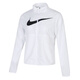Nike (Nike) Sportanzug Frauenkleidung 2025 Neues Herbst-Fitness-Training gewebte zweiteilige Jacke, Fußhose HV2648-100+HM8977-010 S