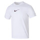 Camiseta de manga corta Nike (Nike) 2025 Summer New Hyverse Dri-Fit Men's Sipado de secado rápido Halfeding Top blanco/burdeos/plata HV4882-100 Drying rápido L de secado rápido