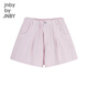 Jnby von Jnby neuer Stil Jiangnan Stoff Kinderkleidung Denim Shorts Loose Baumwollrock 25 Sommermädchen 1p5e10180 671/graues Pulver 150 cm