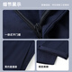 雅戈尔（YOUNGOR）套西上衣男630A款两粒单排扣标准版商务西服纯绵羊毛厚实保暖 黑色 L 175/96A