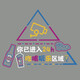 Yonghuan Internet Celebrity Check-In Clear Bar Decoration Escena de diseño Atmósfera Estilo industrial Shop Wall Creative Sticker Tavern 13895 Área de entretenimiento- Sky Blue + Medium Amarillo + Rose Red Extra Large