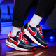 Nike (Nike) Sacaix Nike Ldwaffle Negro, azul, rojo, Nike Tres partes Deconstruction Waffle Zapatos DJ4877-300 Negro, azul, rojo, DJ4877-300 42.5