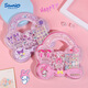 Sanrio genuine nail polish girls stickers Kulomi Melody nail art gift children's nail stickers wear nail set Yugui Dog nail art set