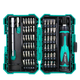Baogong (Pro'skit) Baogong SD-9857M Ratchet Multifuncional Set de destornillador pequeño Conjunto de la computadora portátil Desarmolador de herramientas de desmontaje móvil de la computadora portátil 57-in-1 Ratchet Ratchet Juego (ajuste hacia adelante e inverso)