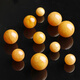 Yanyun Jewelry Collection Grade Beeswax Single Beads Loose Beads Natural Raw Mineral Honey Chicken Oil Yellow Demon Flower White Nectar Amber 10-11mm