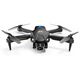 M3 Drone Aerial Triple Camera HD Flujo óptico Posicionamiento Aeronave de obstáculos Aircrafías de control remoto Toyes para niños Posicionamiento de flujo óptico negro + Ajuste eléctrico Triple Camera 2 Versión eléctrica (el peso de todo el conjunto es de 450 g)