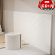 United Beirui baby anti-collision strips thickened tatami anti-collision soft wall surround bedside cooling pad sponge corner wall sticker solid color off-white - 2 meters / roll * width 60CM extra thick 10MM