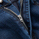 
ROMON brand high-end jeans for men and middle-aged men straight casual cotton trousers for summer thin daddy trousers 3889-Middle blue 29 [waist circumference 2 feet 2]