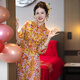 
Zhiji Xiuhe Clothing Bride Dragon and Phoenix Gown 2025 New Chinese Wedding Dress Wedding Dress Ancient Wedding Dress Toast Clothing 23510 S