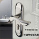 CLCEY door lock indoor adjustable and unmodified hole bedroom room type old-fashioned universal wooden door hand lock black 13548 3550mm