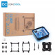 Alphacool Ouku Core 1 LT Series CPU Enfriamiento de agua de enfriamiento Cabezal de enfriamiento LGA1700/1851/AM5 Core 1 LT Color de fantasía Transparente 13886