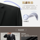 Luo Meng suit men's Korean style slim coat groom wedding dress business professional formal small suit men black single suit XL