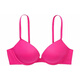 维多利亚的秘密（Victoria's Secret）维密PINK1737聚拢款WEAREVERYWHERE满印舒适聚拢文胸女款糖果粉 糖果粉 4XL 30A