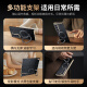 ENBANDA【心系天下】适用三星W25手机壳真皮磁吸翻盖式皮套w25新款旋转支架zfold5全包保护套男女高档防摔 鳄鱼纹【优雅黑】头层牛皮丨旋转支架丨翻盖皮套 三星 W24