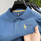 Lao Luo Polo Shirt Short à manches à manches courtes Paul Lapon Ti-SHIRT OFFICIEL STAGNE POLO POLO POLO POLO MIDE MIDE 829 GREN GREN GRENE [HIGHE-DEP] 2XL 145-165JIN [Jin est égal à 0,5 kg]