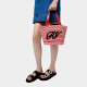 Rogervivier/2025 Neues Sommer -Wohnmobil -Frauenbeutel Lafite Shopping Handtasche Handtasche rot + weiß regelmäßig