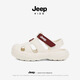 Jeep Children's Shoes, Sandals, Boys 'Black Hole Shoes, Bag Toe Summer Style 2025 NUEVO Corriente para niños que traza zapatos de playa Mihong 29/30 La longitud de los zapatos es de aproximadamente 20.0 cm
