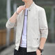 Pang donglai dl new veste veste de la veste extérieure décontractée masculine portant un collier de moustique à la veste simple de baseball simple top 686 veste [verte] 2xl [suggéré 120-135 Jin [Jin est égal à environ 0,5 kg]]]