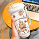 Chengliu Kapibala Thermos Cup grande capacité étudiant portable double boisson café tasse de nouveaux hommes et femmes en paille tasse de pale