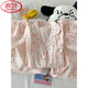 Langsha Drei-teilige KT-Katze-Pyjamas für Frauen im Sommer kurzärmelige süße losen Strickjacke Girl Cloud Cotton Summer Home Clothing Set JS-9904# Corgi Drei-teilige Set M Größe 155-162 Gewicht 105 Jin [Jin Equales 0,5 kg]