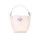 Longchamp Silver Hardware Accessoires Leder Eimerbeutel One-Shoulder Crossbody Handtasche Tasche Super Small Damen Light Beige Grundpaket (Bag + Staubbeutel)