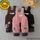 G.DUCKKIDS baby suspender cotton pants, a pair of winter baby open crotch suspenders, autumn and winter cotton and thickened outer pants for boys and girls, MING suspender cotton pants with pockets, FISH, Duoduoyu big red 73 cm