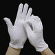 oein pure cotton gloves thin fabric gloves for sleeping at night, sleeping beauty etiquette confinement gloves summer cultural and cultural set [ultra-thin style/10 double pack] sleeping gloves one size length 18cm