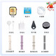 Vitiso peut brancher la carte multi-fonction multi-fonction en nid d'abeille haut de gamme Fit3 Smart Watch Téléchargement gratuit WeChat Tiktok King [Tibetanium Silver] touches latérales multi-usure + pleine fonction + grand téléchargement