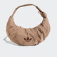 Adidas (Adidas) Clover Tailentasche Herrenbeutel Frauenbeutel Sportbag Umhängetasche mit Wolken Croissant Bag Crossbody Casual Bag Ka9272 warmes Sand Farbe große Größe 33*48 cm, vorbehaltlich der physischen Gegenstände der Theke