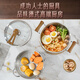 34 steel soup pot 316L stainless steel cooking integrated steamer food grade thickened household cooking pot with steamer 24cm 38332