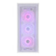 SAMA Suzaku 5 Air weißer Desktop-Computer ATX-Kühlgehäuse, Mesh-Lufteinlass an der Vorderseite/12 Lüfterpositionen/360 Wasserkühlungspositionen/430-mm-Grafikkarte/Typ-C-reserviertes Loch