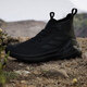 Adidas Herrenschuhe Herbst und Winter Neue kostenlose Wanderer 2.0 Außen-Wasserdichte und feuchtigkeitsdurchlässige Sportbergsteiger- und Wanderschuhe IH3524/Schwarz/Grau 40
