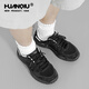 
Global black sneakers men's 2025 summer new outdoor non-slip hiking shoes ugly cute big-head casual dad shoes black 39