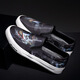Heyu pedals lazy shoes men summer Korean version sail rubber shoes printed fashionable men casual bean bean loafer shoes men H11967 style 38