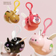 Tirez le fil de Feitian Capybara Keychain Pendant Pending Kindergarten's Day Day Birthday Gift Recwards Toys Small Gift Tirez le fil de la fraise feititienne 10