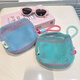 Jialifang dopamine tofu sac mini mesh toilettes de voyage portables et sac de rangement cosmétique vert [avec ordinateur de poche]