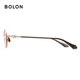 Bolon Tyrannosaurus Brille 25 Jahre Neue Myopie Brille Rahmen Nerd Stil oval optische Spiegel für Frauen BA7052 B30 ROSE Gold Rahmen Einzelrahmen